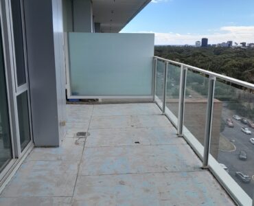 Balcony Tiles Removal after